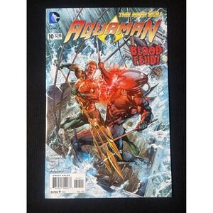 Aquaman 10 The New 52‎ Blood Feud Comic Book DC Comics 2012